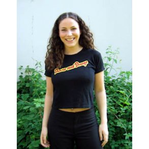 DmD kvinde T-shirt, sort