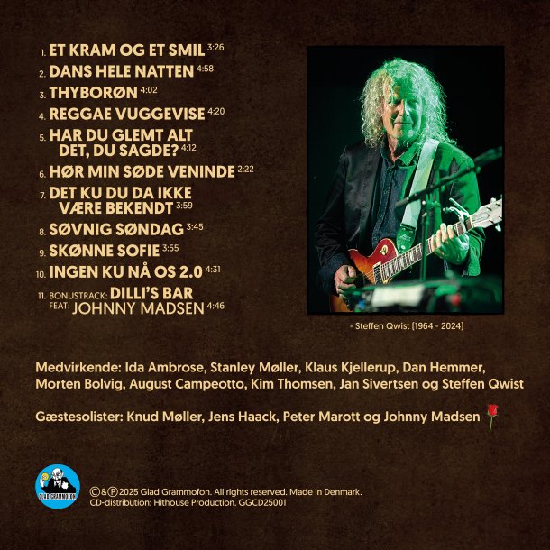 NY CD: Sange til de levende og de dde - m. Johnny Madsen